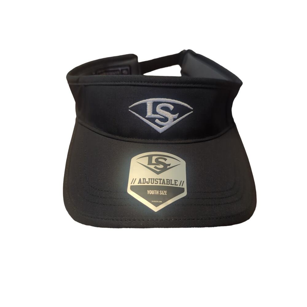 New Louisville Slugger Visor YOUTH Baseball Softball Navy Black Adjustable Hat